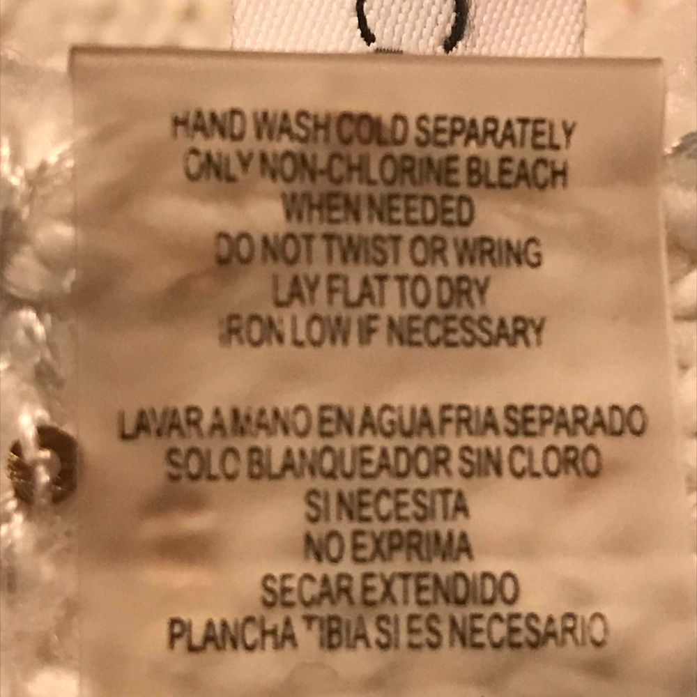 Calvin Klein Hand Warmers with Gold Sequence - Picture 2 of 5